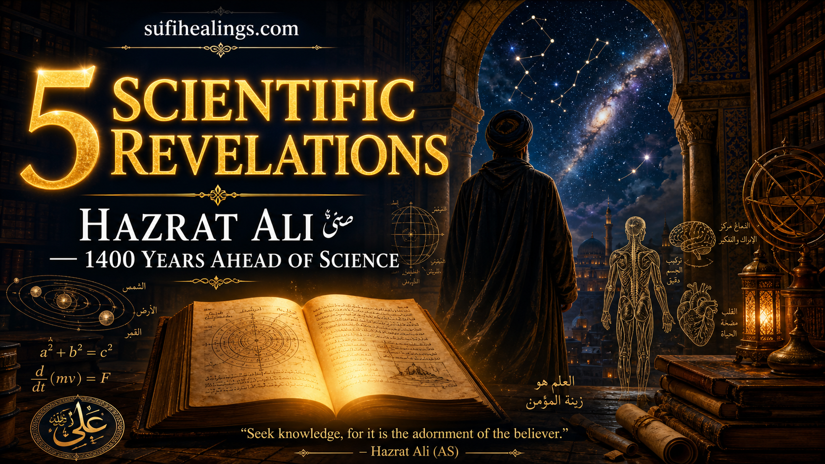 5 Scientific Revelations from Hazrat Ali, given 1400 years before