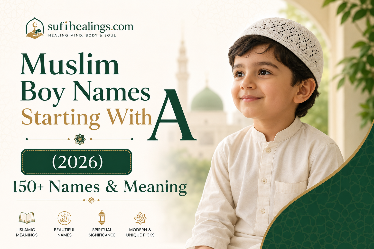 Muslim Boy Names Starting With A (2026) 150+ Names & Meaning